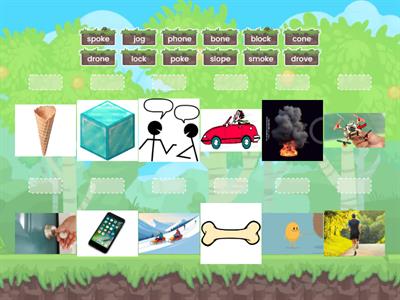 o-e and short o  words