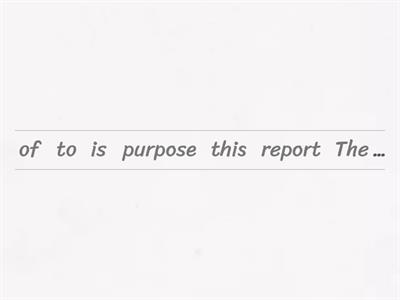 Reports - Useful Language 