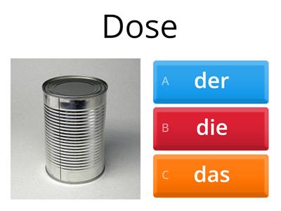 Die Verpackungen DaF A1