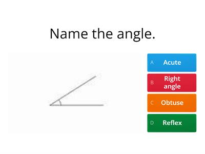 Angles Quiz