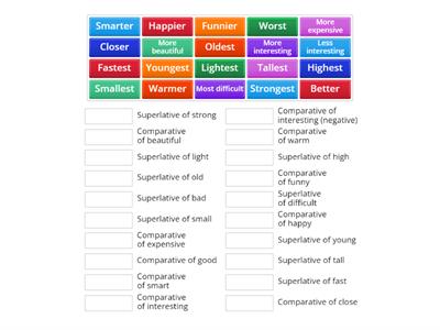 Mastering Comparatives and Superlatives