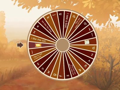 K First 25 letters and sight words