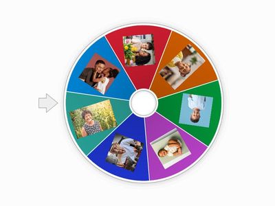 🌟 Tourne la roue et retrouve la famille !