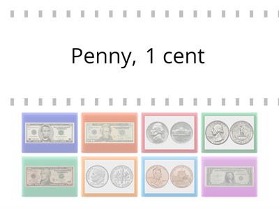 Money Values and Names