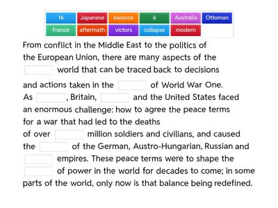 Treaty of Versailles
