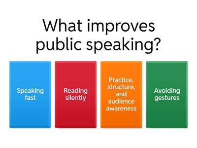 Developing Advanced Public Speaking Skills