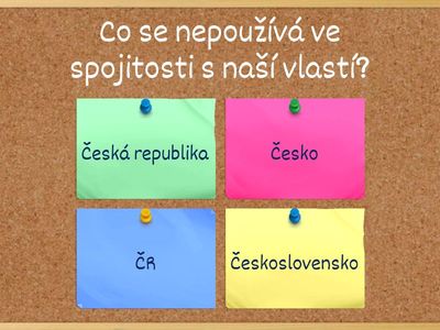 Česká republika - naše vlast