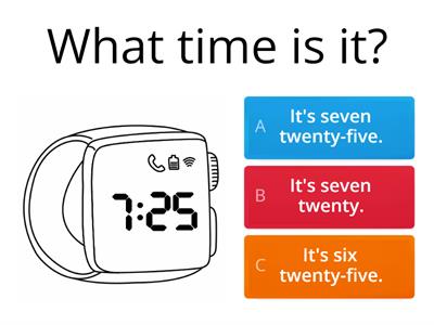 What time is it?