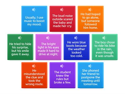 EC I2 - Dictation Sentences – Diphthongs and “U” Sounds 