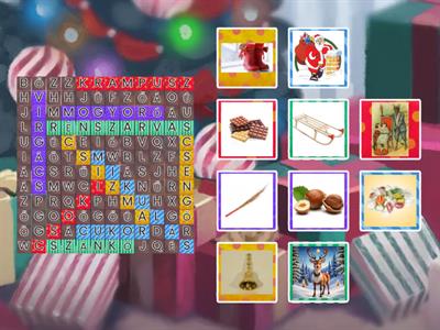 Mikulás szókereső