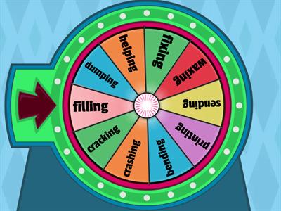 Words with Suffix ing