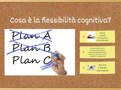 Verifica di apprendimento sulla Flessibilità cognitiva