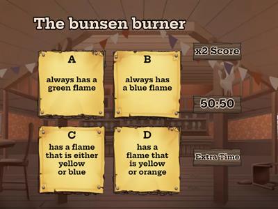 FFynone House: Using a Bunsen burner and heating materials