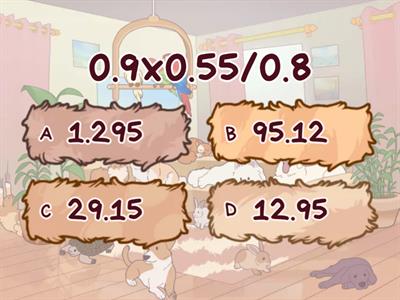 小數四則（六年級）