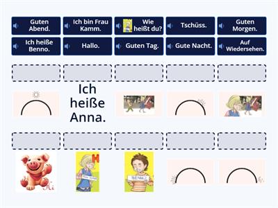 Hallo Anna 1 : Was passt zusammen?