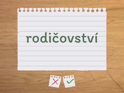 Anglický jazyk - FAMILY 