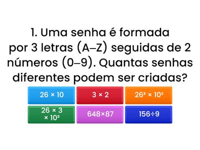 qualquer coisa multiplicada 🤙