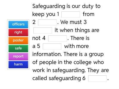 Safeguarding