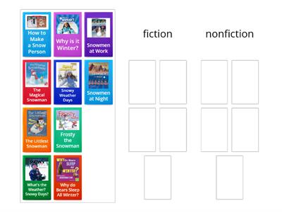 Fiction or Nonfiction? - Winter Theme