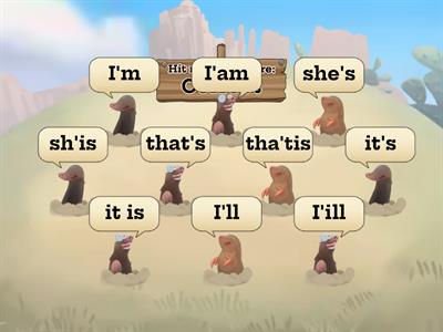 Contraction Whack-a-mole