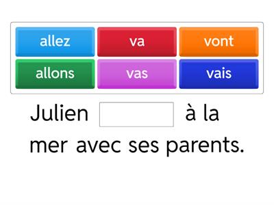  Le verbe aller