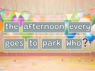 Present Simple - Wh Questions