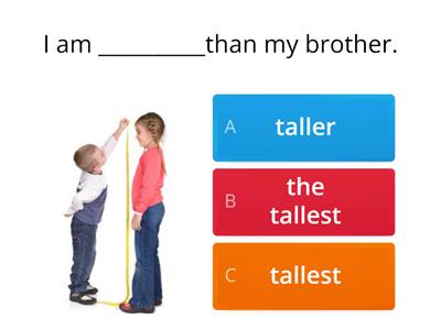 Comparatives and Superlatives 2