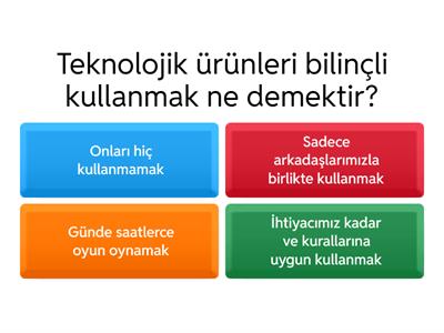 Teknolojik aletlerin evde kullanımı
