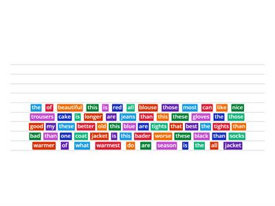 степень сравнения