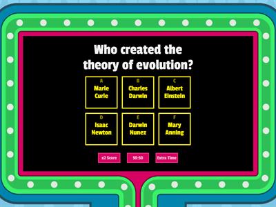 Evolution and Inheritance Quiz