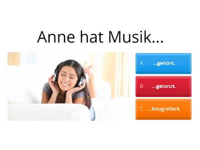 Perfekt  - Was haben sie gemacht?