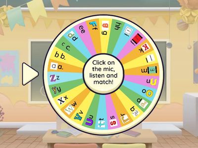 Las letras del alfabeto (Spin the Wheel) |PeakPower Learners Spanish Class | Ms. Y. Rodriguez