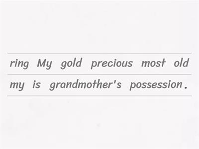 Noun phrases | Outcomes Intermediate