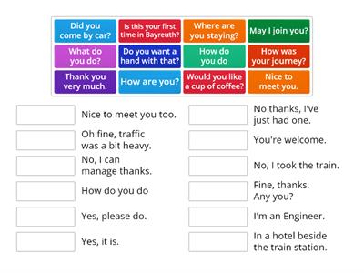 Mini Dialogues - Social English