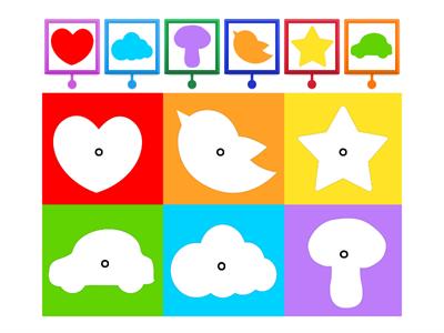 Сенсорна гра "Добери латочку"