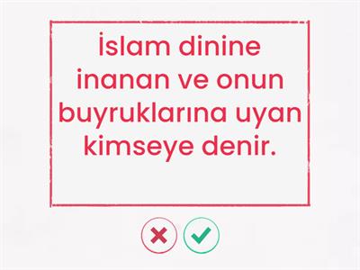 1.İman ve İslam