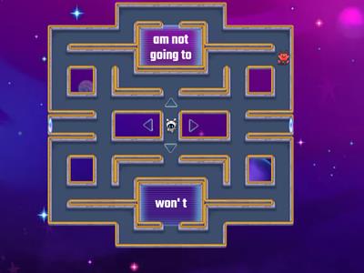 maze  be going to/ will