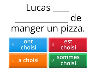 Le passe compose