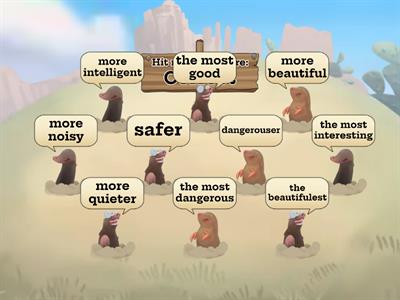 Comparatives and superlatives