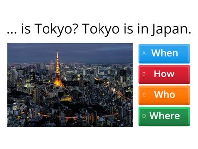 Wh- Information Questions