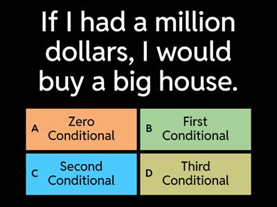 Mixed Conditionals. What conditional is it?