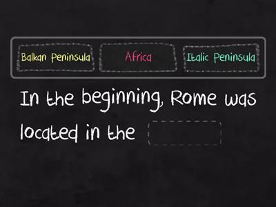 Ancient Rome Territory 