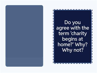 Charity+ volunteering speaking topics