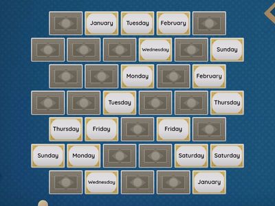 Days & Months Matching