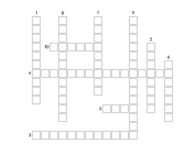 Crossword Government and Legal Terms Matching