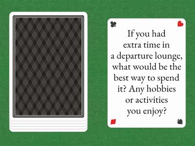 speaking travel vocab B3 B4