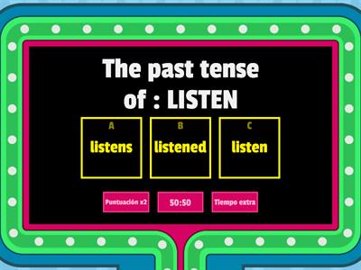 Simple Past / Regular Verbs