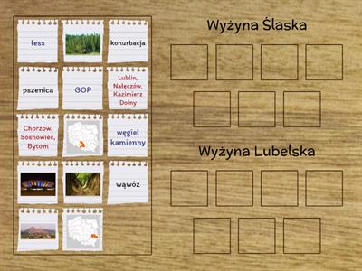 Wyżyna Śląska i Wyżyna Lubelska