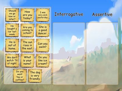 Interrogative and assertive Sentences by অনন্যা