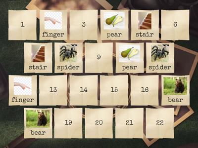 er, ear, air Matching